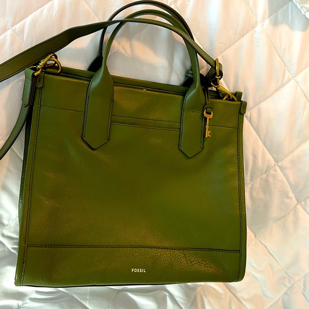 Fossil Kyler tote- olive green